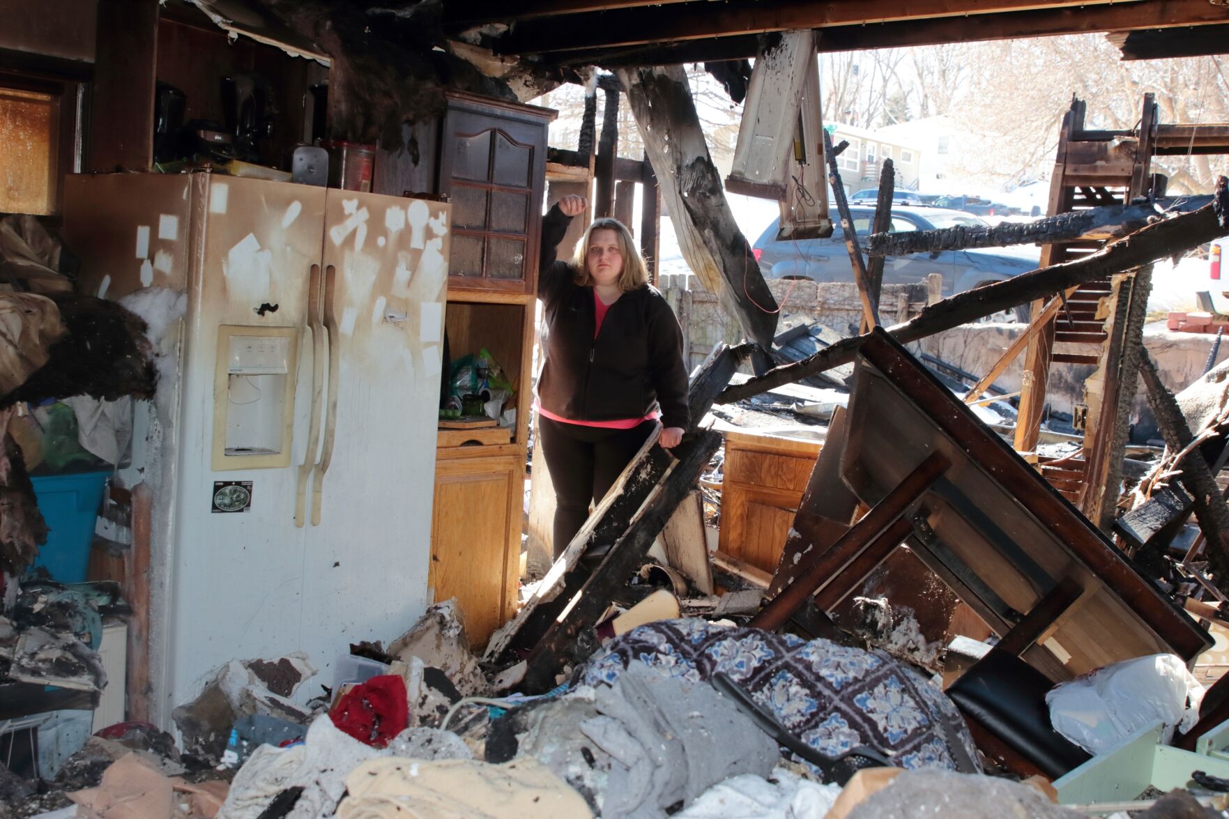 Daughter stands in domestic violence related fire that led to mother's death